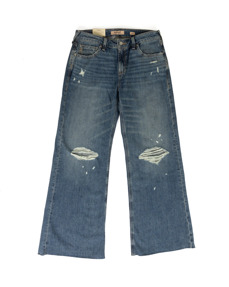 Ariat Women's Perfect Rise Petra Flipside Wide Leg Jeans 10082245