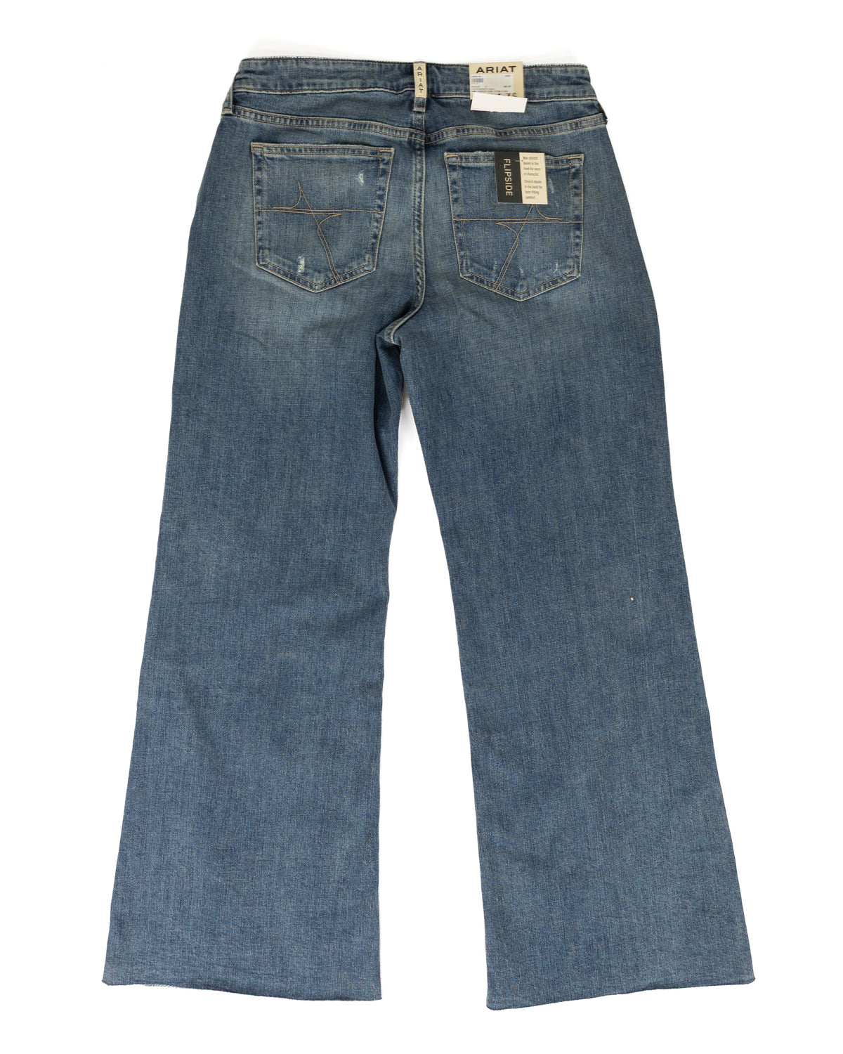 Ariat Women's Perfect Rise Petra Flipside Wide Leg Jeans 10082245