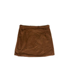 Women's Brown Mini Skirt