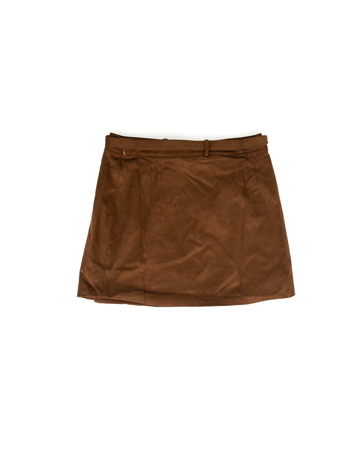 Women's Brown Mini Skirt