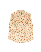 Bona Brand Women's Corduroy Floral Button Up Shirt 