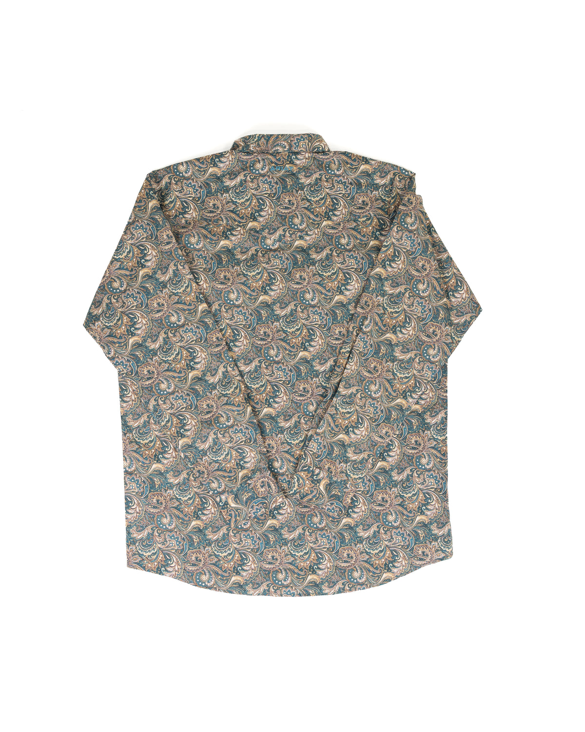 Ariat Men's Blue Multi Paisley Print Cedric Classic Fit Snap Shirt 10079534