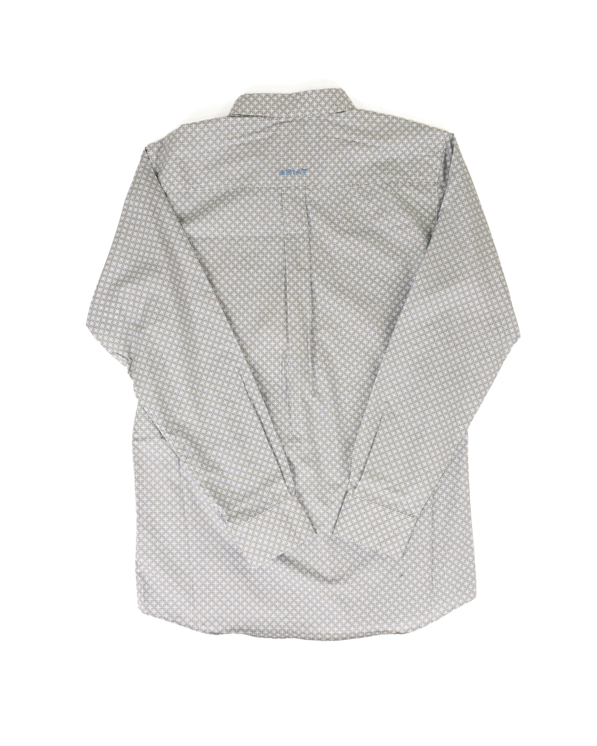 Ariat Men's White Multi Geo Print Nola Fitted Shirt 10079416