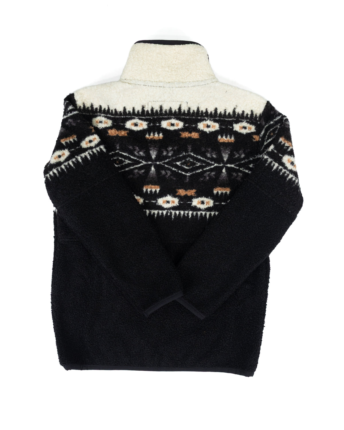 Panhandle Boy's Black & Cream Aztec Pullover Sweatshirt DB91C09258