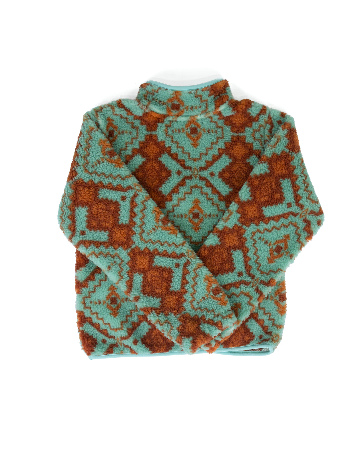 Rock and Roll Girls 1/4 Aztec Sherpa Pullover BG91C09410