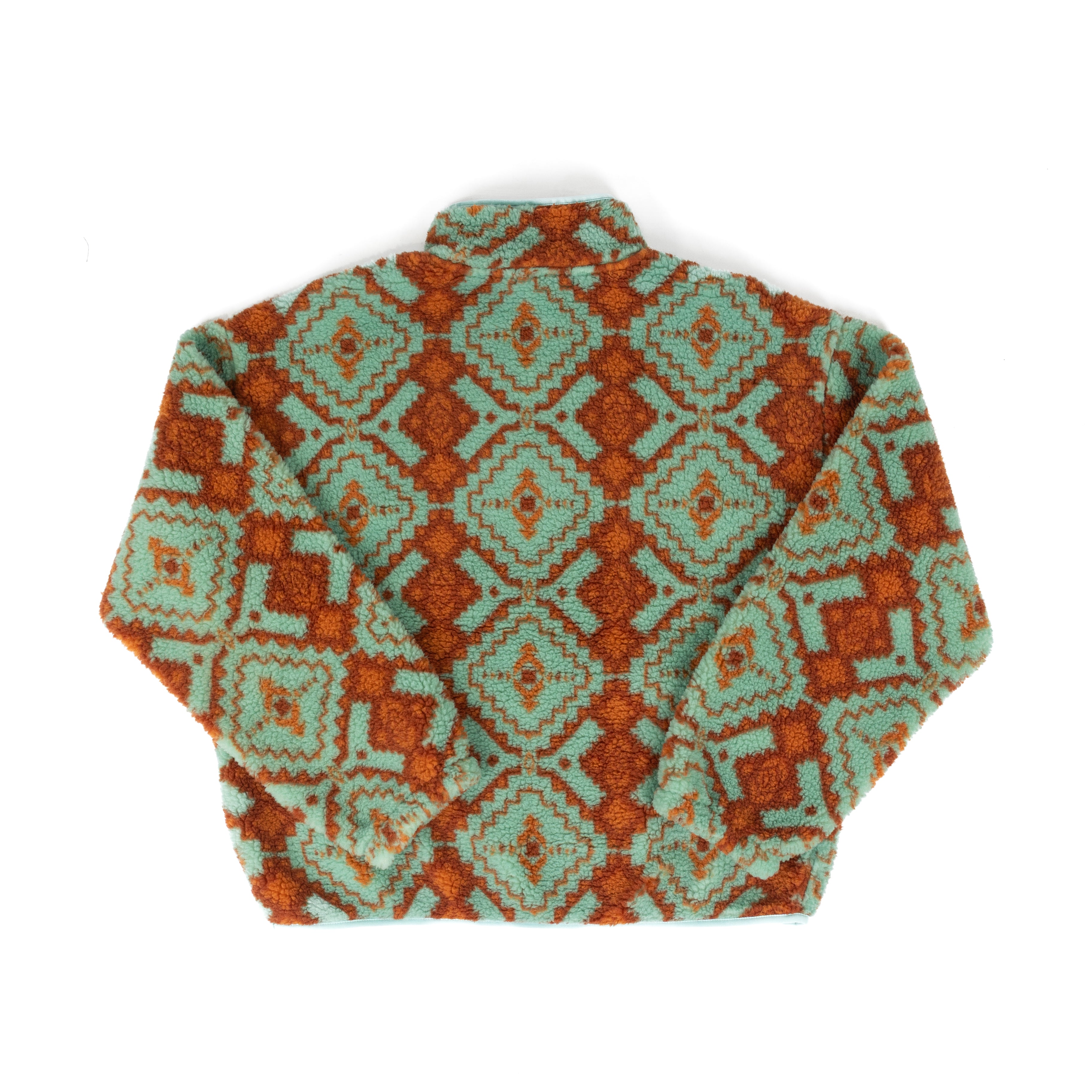 Rock and Roll Women's Aztec Pullover Sherpa BW91C09410