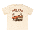 Youth Crazy House Rust Chevy Natural T-shirt 