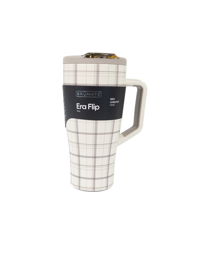 Brumate Oxford Plaid 30oz Era Flip Tumbler DWEF30OXP