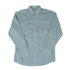 Men's Wrangler Turquoise Classic Fit Long Sleeve Western Shirt 112374599