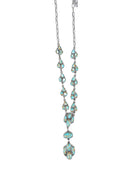 Women's Turquoise Stone Cluster Necklace