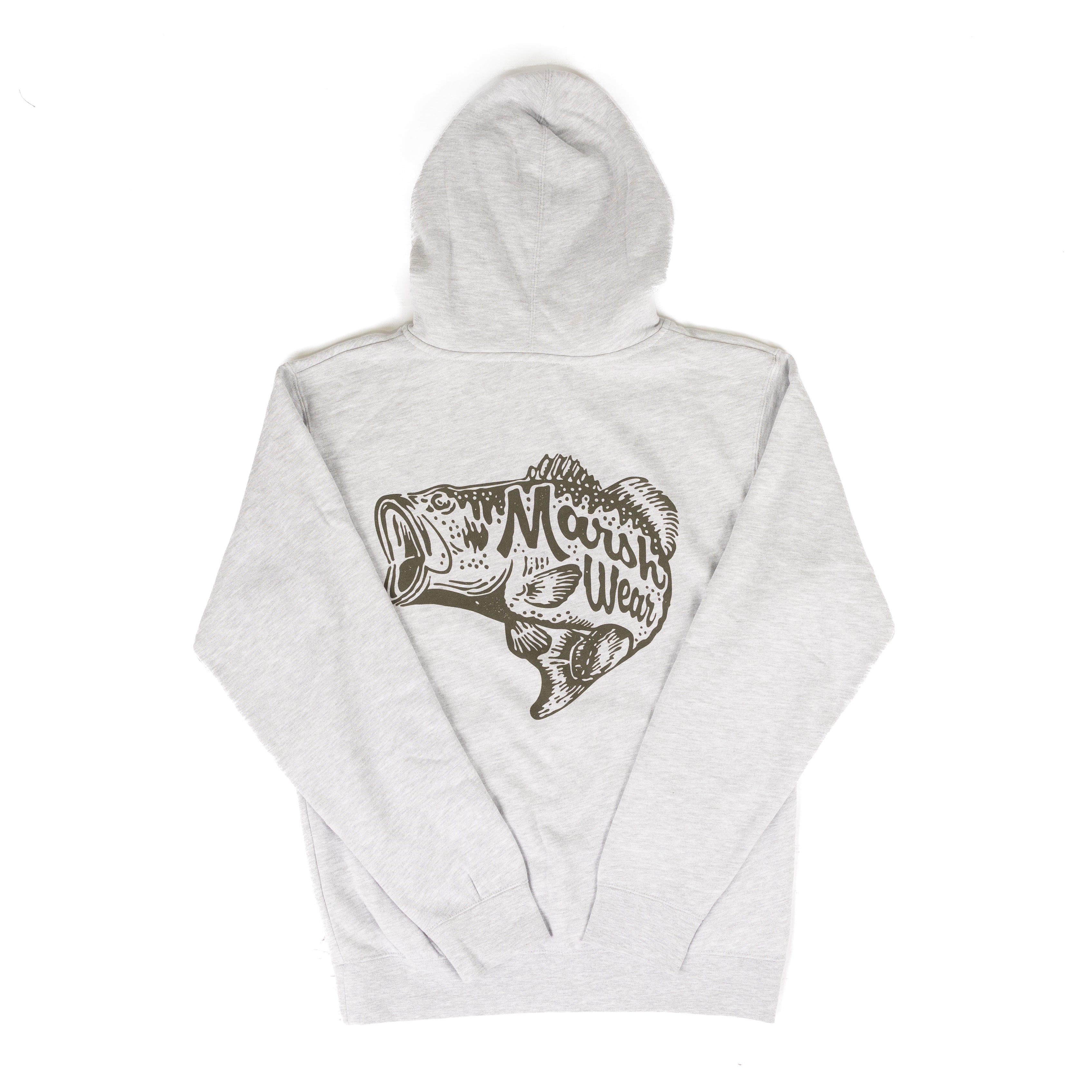 Marsh Wear Men's Light Gray Whopper Hoodie MWF1071