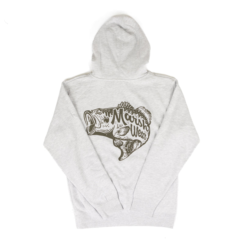 Marsh Wear Men's Light Gray Whopper Hoodie MWF1071