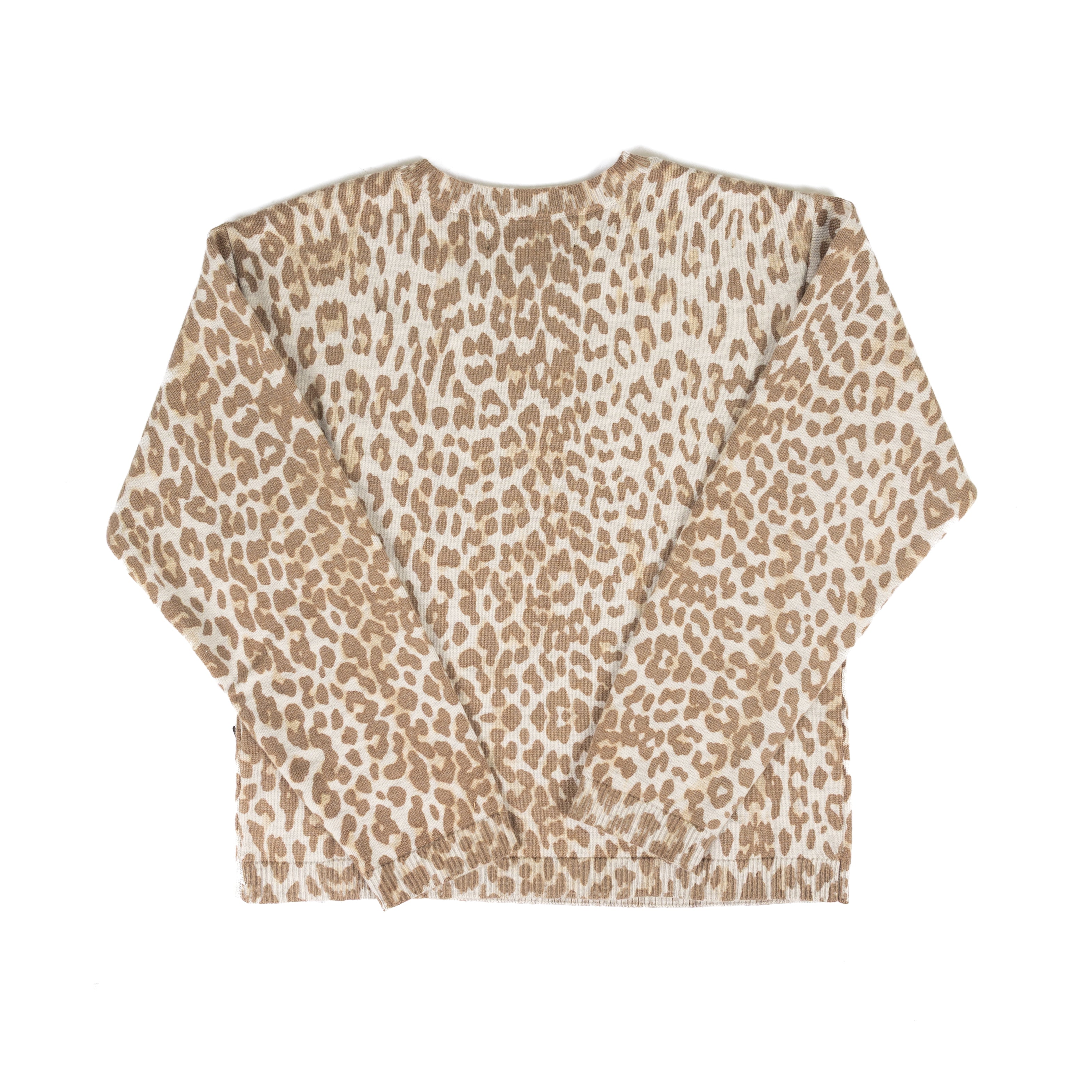 Rock and Roll Girl's Long Sleeve Cheetah Print Sweater BG32T09389