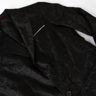 Men's Rock and Roll Black Paisley Sports Coat BM96C07478