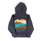 Crazy House Youth Dark Gray Sunset Hoodie 