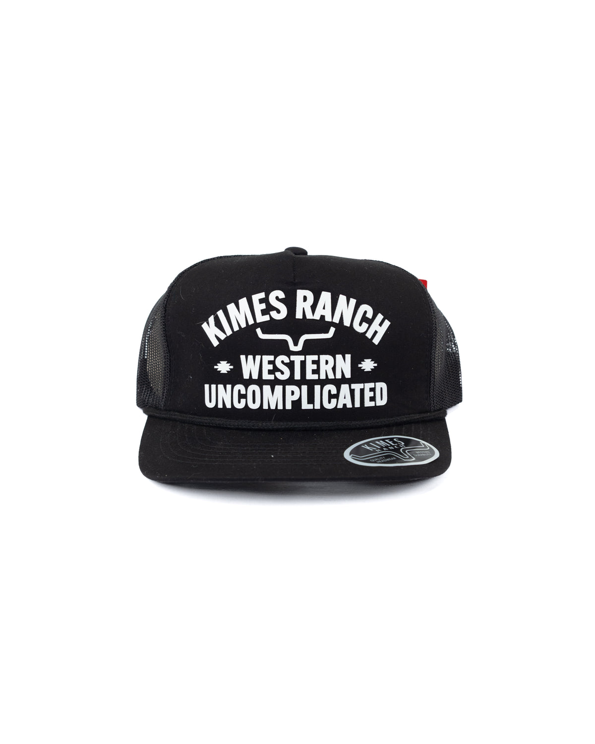 Kimes Ranch Black Trucker Cavell Snapback Cap