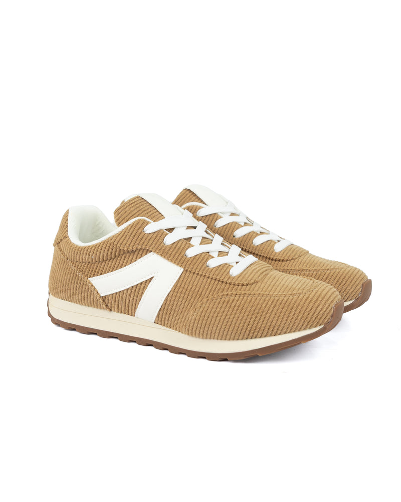 Very G Women's Tan Joelle Casual Lace Up Shoes