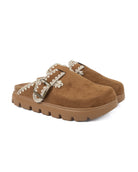 Very G Women's Tan Nevada Slip On Round Toe Shoes