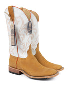 Anderson Bean Men's Rust Crazy Horse Square Toe Boots - Style 363029