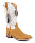 Anderson Bean Men's Rust Crazy Horse Square Toe Boots - Style 363029