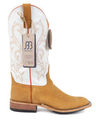 Anderson Bean Men's Rust Crazy Horse Square Toe Boots - Style 363029