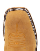 Anderson Bean Men's Rust Crazy Horse Square Toe Boots - Style 363029