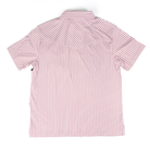 Men's Rock and Roll Western Striped White Polo Shirt BM51T09060
