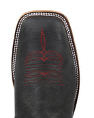 Anderson Bean Men's Black Oiled Shoulder Square Toe Boots - Style 363027