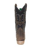 Smoky Mountain Youth Boy's Distressed Brown/Black Cutter Toe Boots 3627Y
