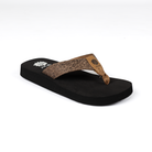 Women's Yellow Box Leopard Flexter Flip Flops 66358-LEOP