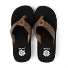 Women's Yellow Box Leopard Flexter Flip Flops 66358-LEOP