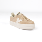 Women's Victoria Tan Plantino Thick Platform Casual Shoes 092181-PLANTINO