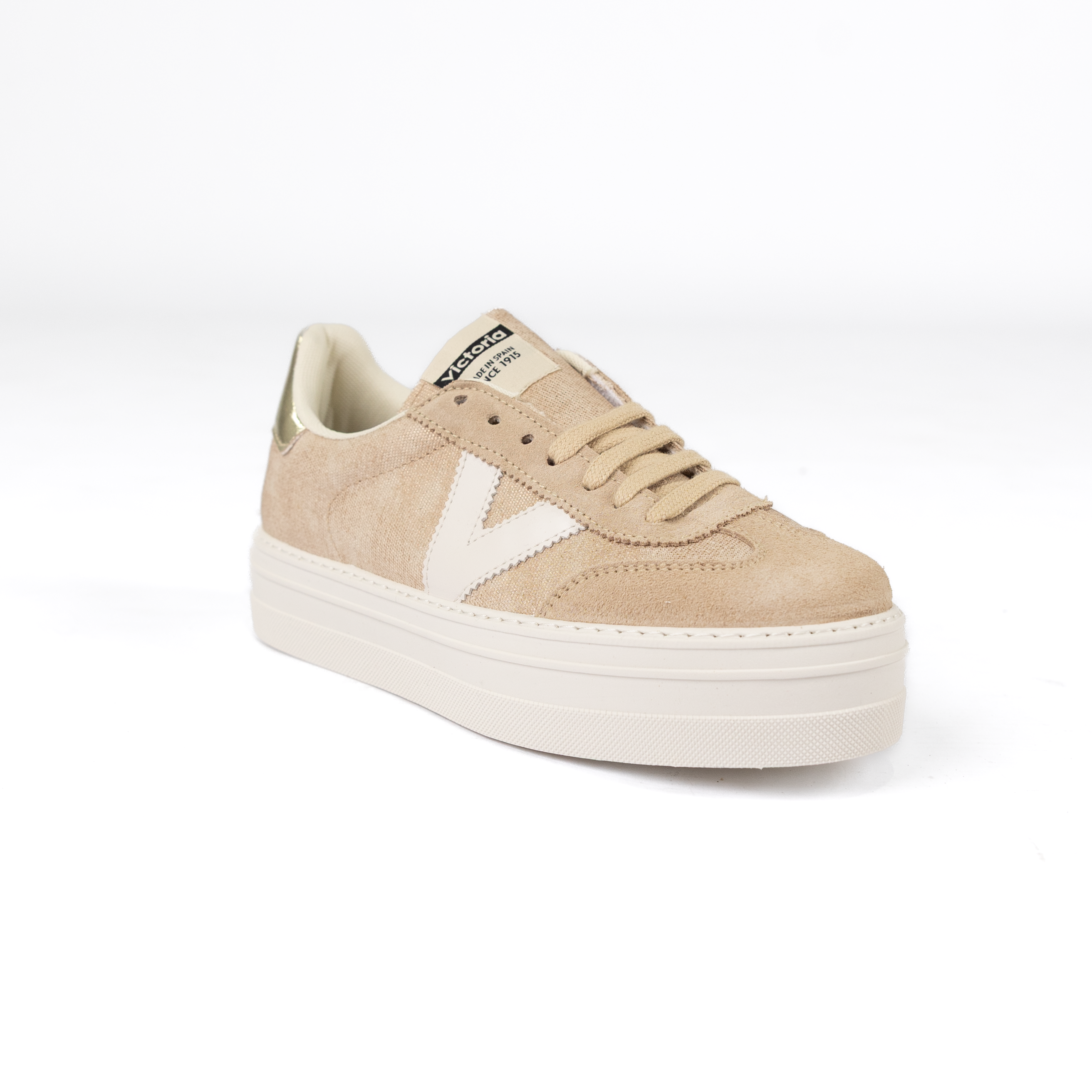 Women's Victoria Tan Plantino Thick Platform Casual Shoes 092181-PLANTINO