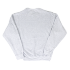 Crazy House Ash Gray Crewneck with White Print 