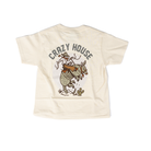 Youth Crazy House Natural Cowboy on Armadillo T-Shirt 
