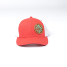 Women's McIntire Saddlery Pink and White Mesh Snapback with Patch CAP-35