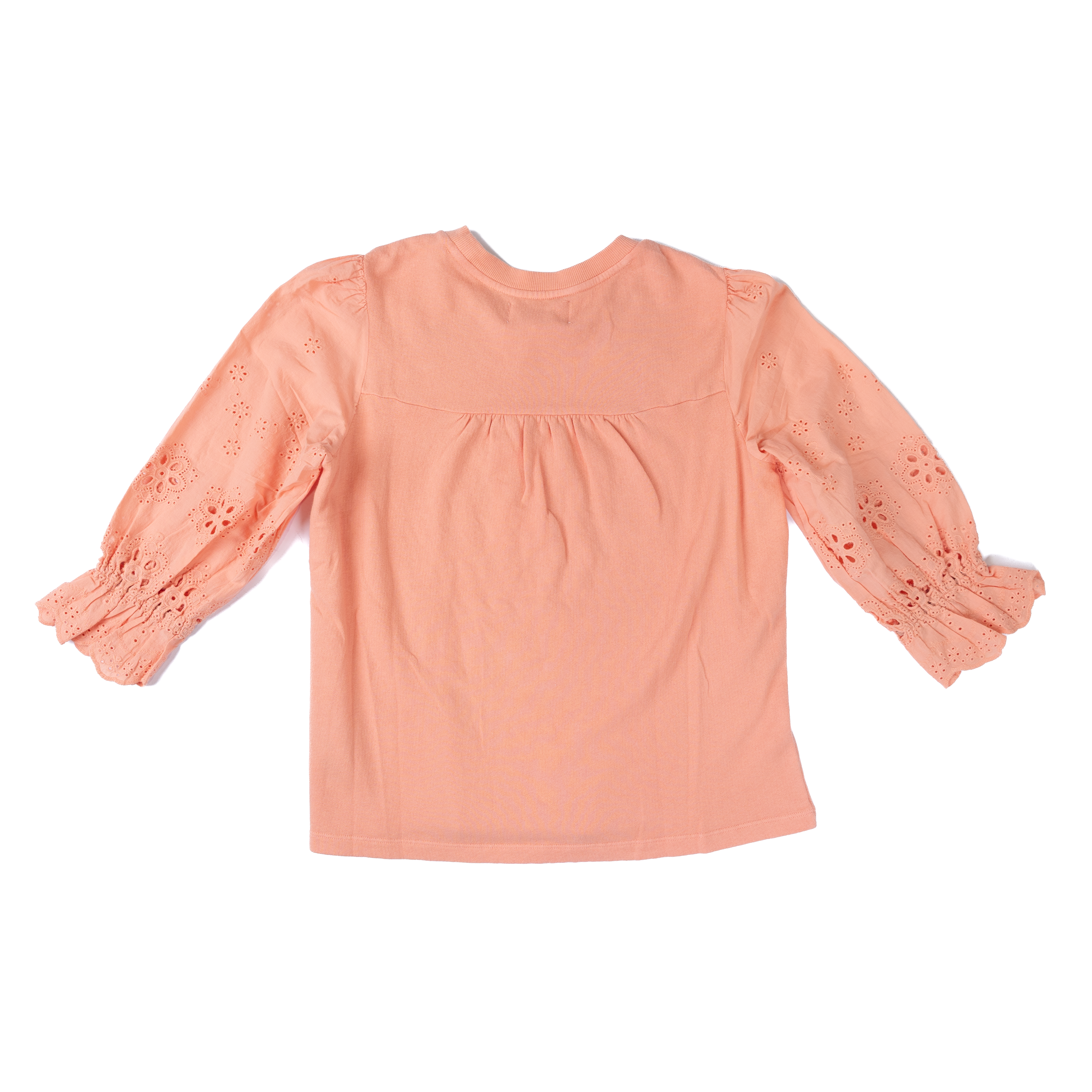 Women's Dear John Terracotta Lacey Long Sleeve Blouse DSW3172TRC