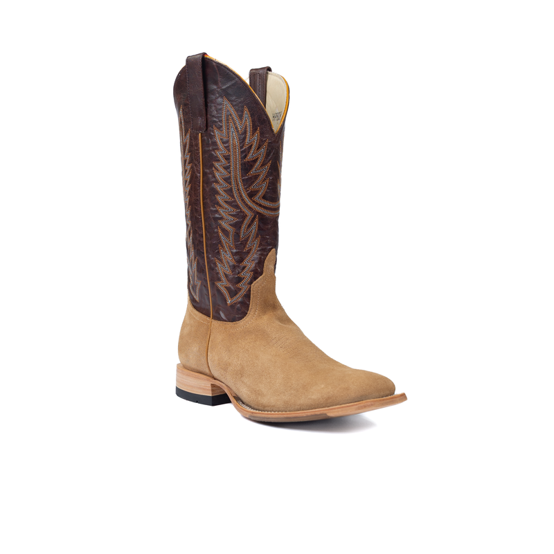 Men's Horse Power Tan Crazy Roughout with 13" Bone Explosion Top HP8088