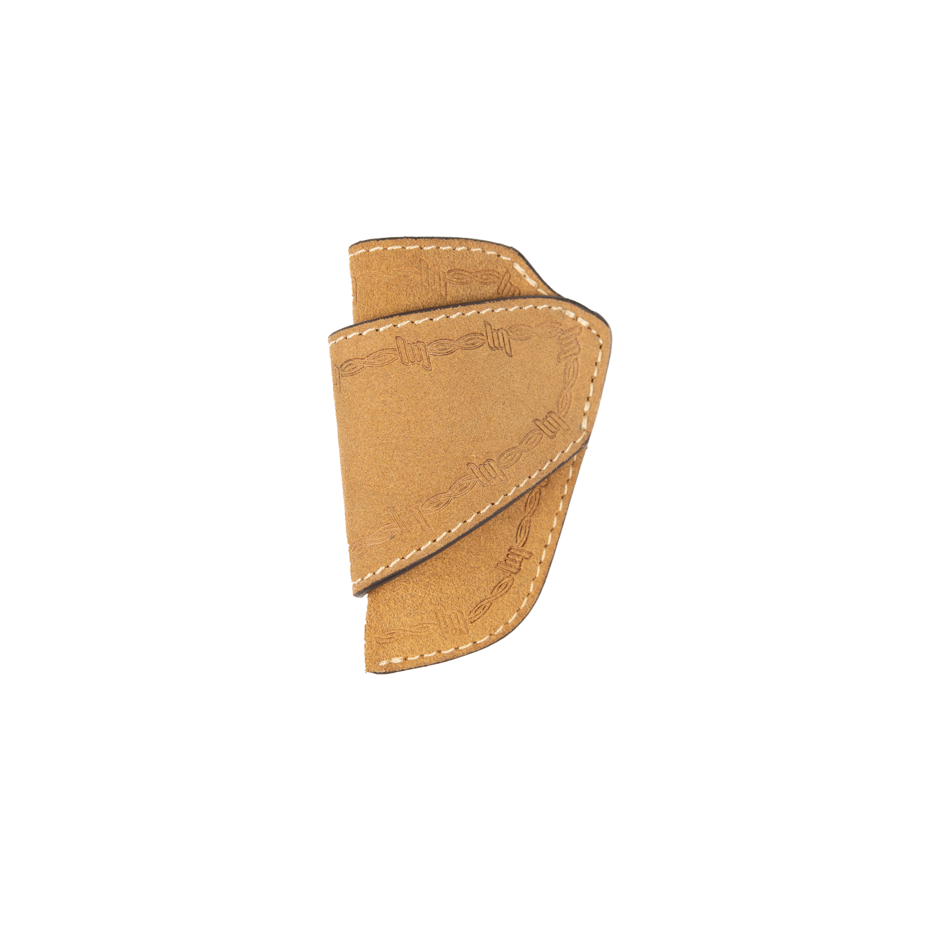 Cowboy Chrome Tan Roughout Knife Sheath K356