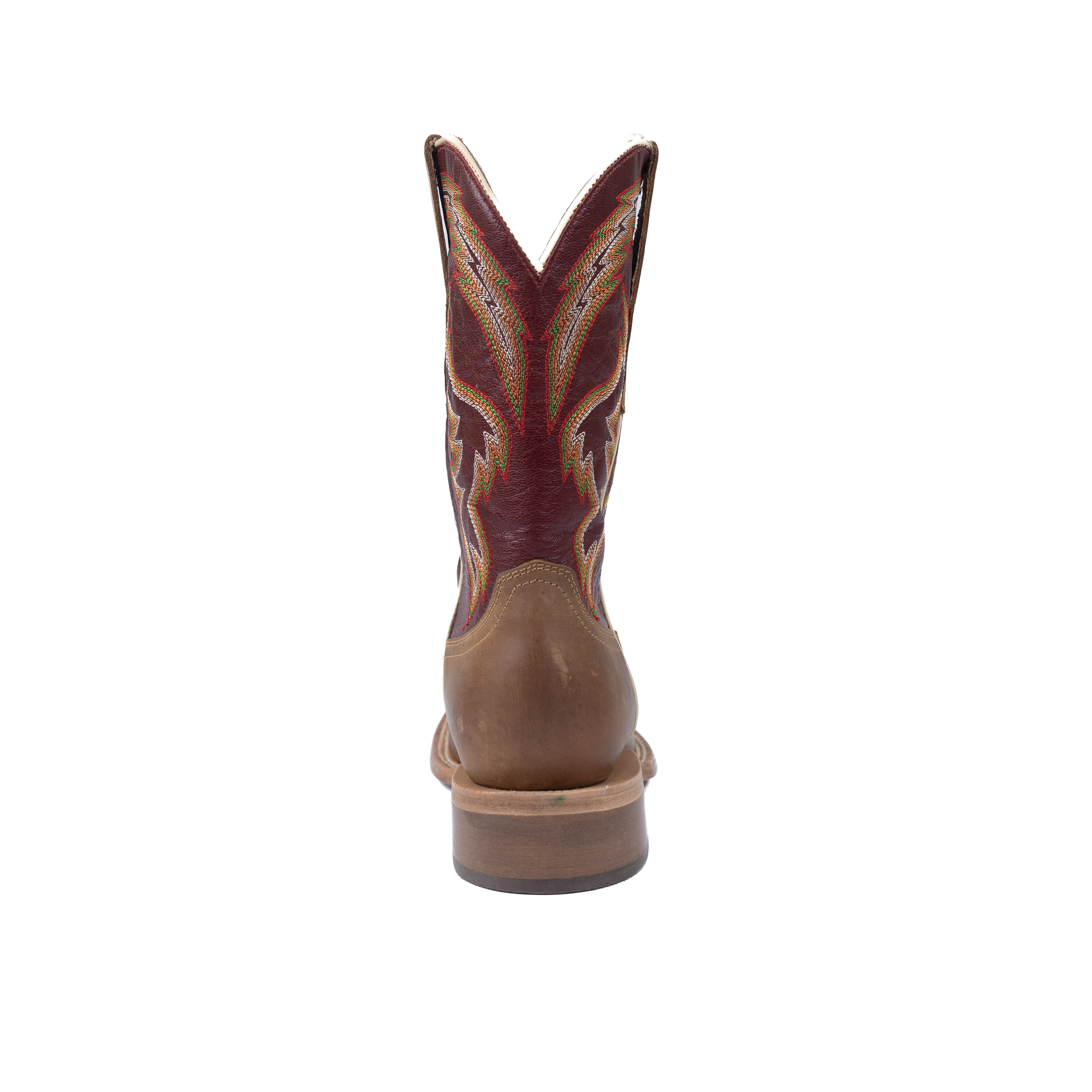 Men's R. Watson Ranch Sundial Brown Goat with 11" Burgundy Cowhide WR0008