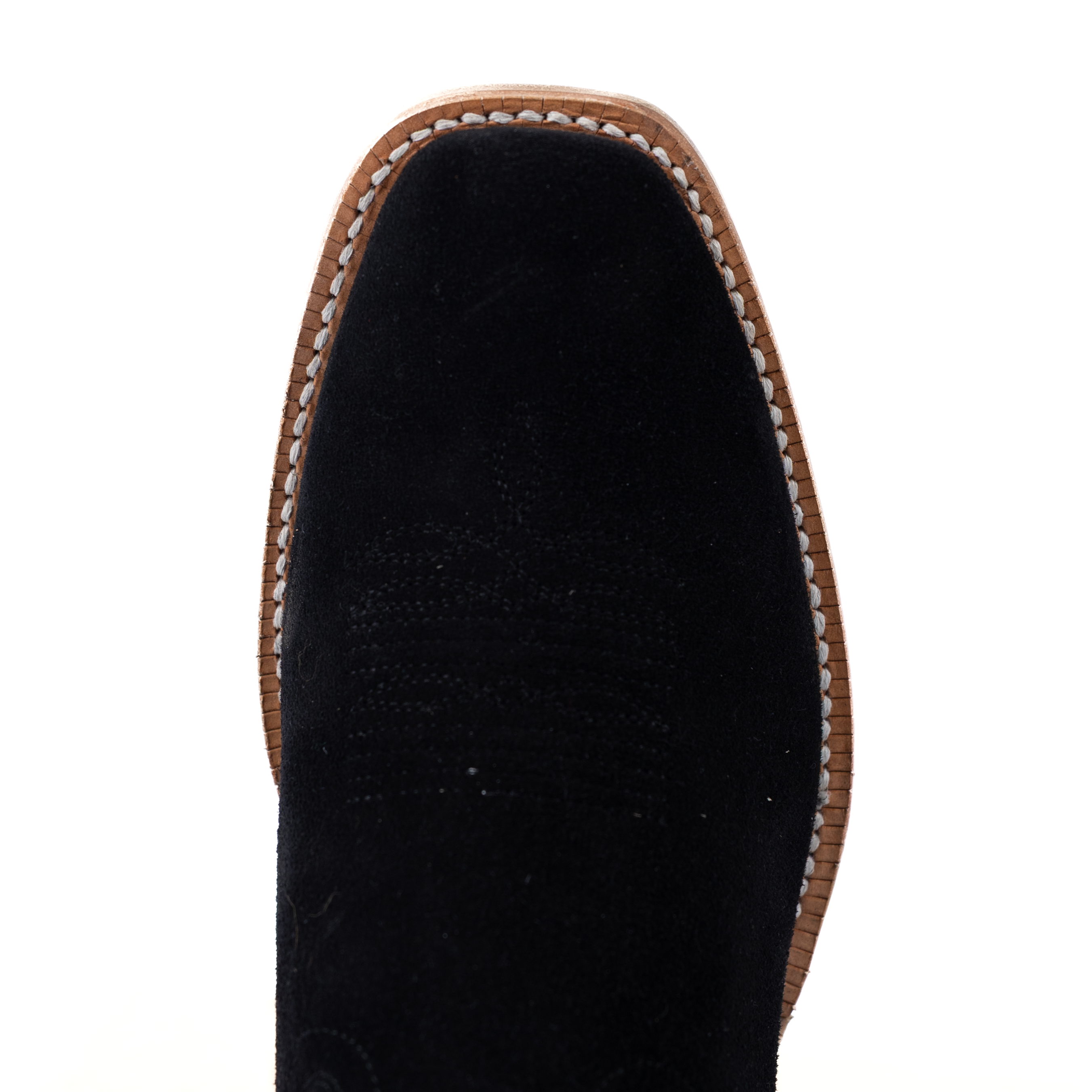 Men's R. Watson Roughout Black Narrow Toe Boots RW8208-1 – Crazy