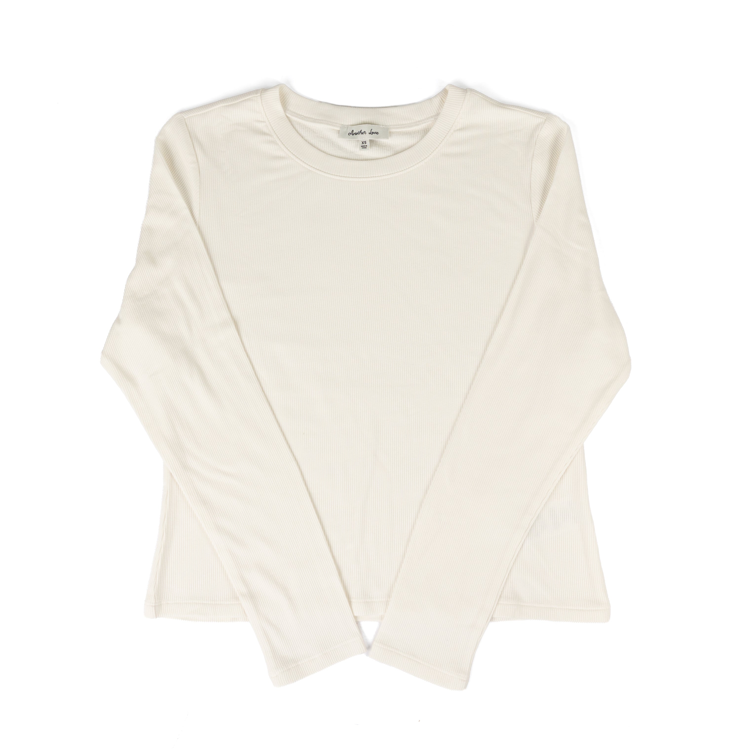 Another Love Vintage Cream Elva Long Sleeve Shirt 