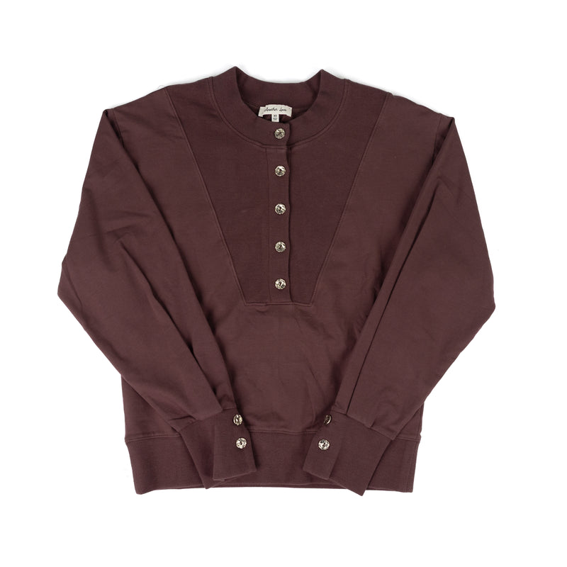 Another Love Women's Huckleberry Arnelle Long Sleeve Shirt 