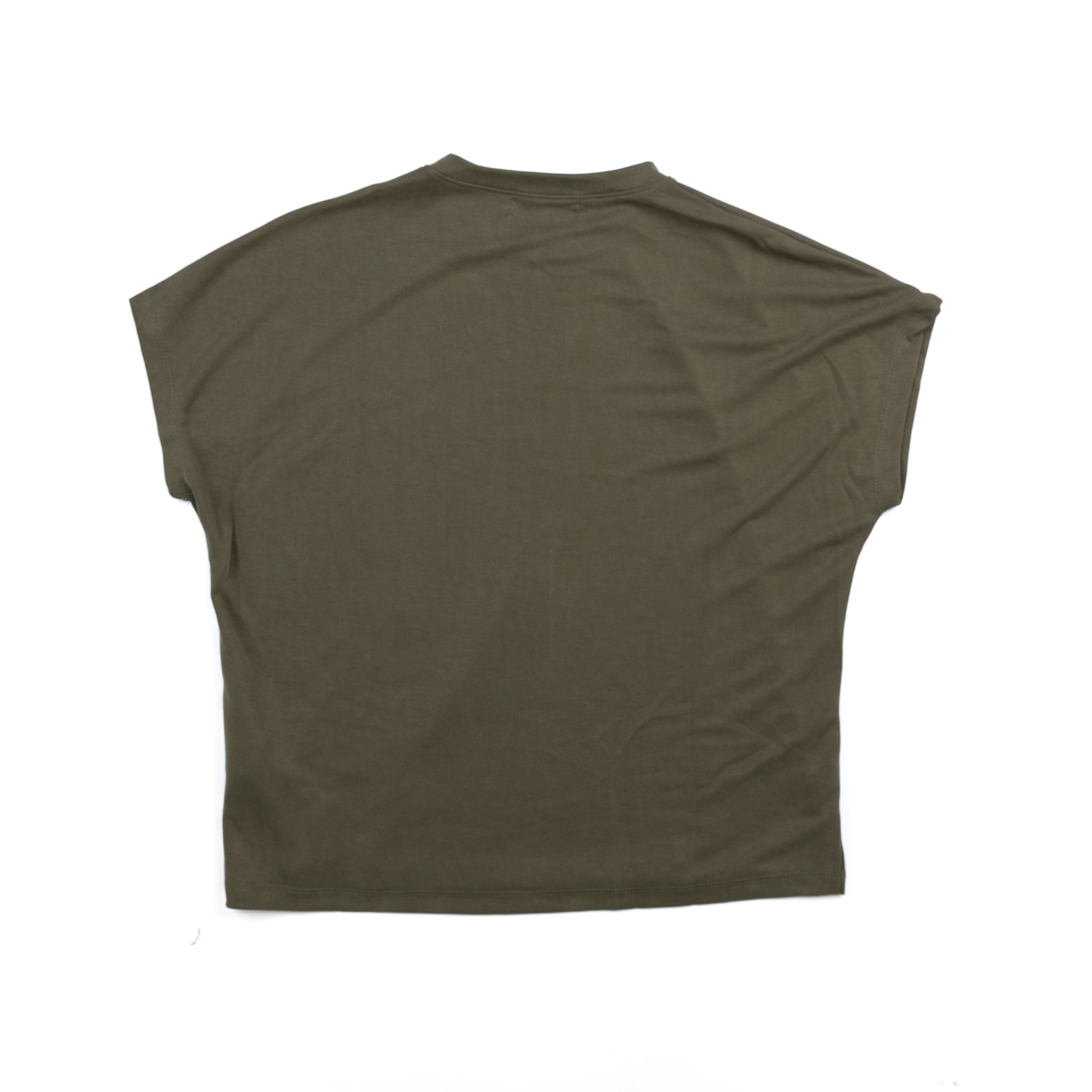 Women's Tres Bien Modal Plain Short Sleeve Top T-41178