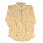 Howdy Hanny Long Sleeve Yellow Stripe Pearl Snap Shirt 