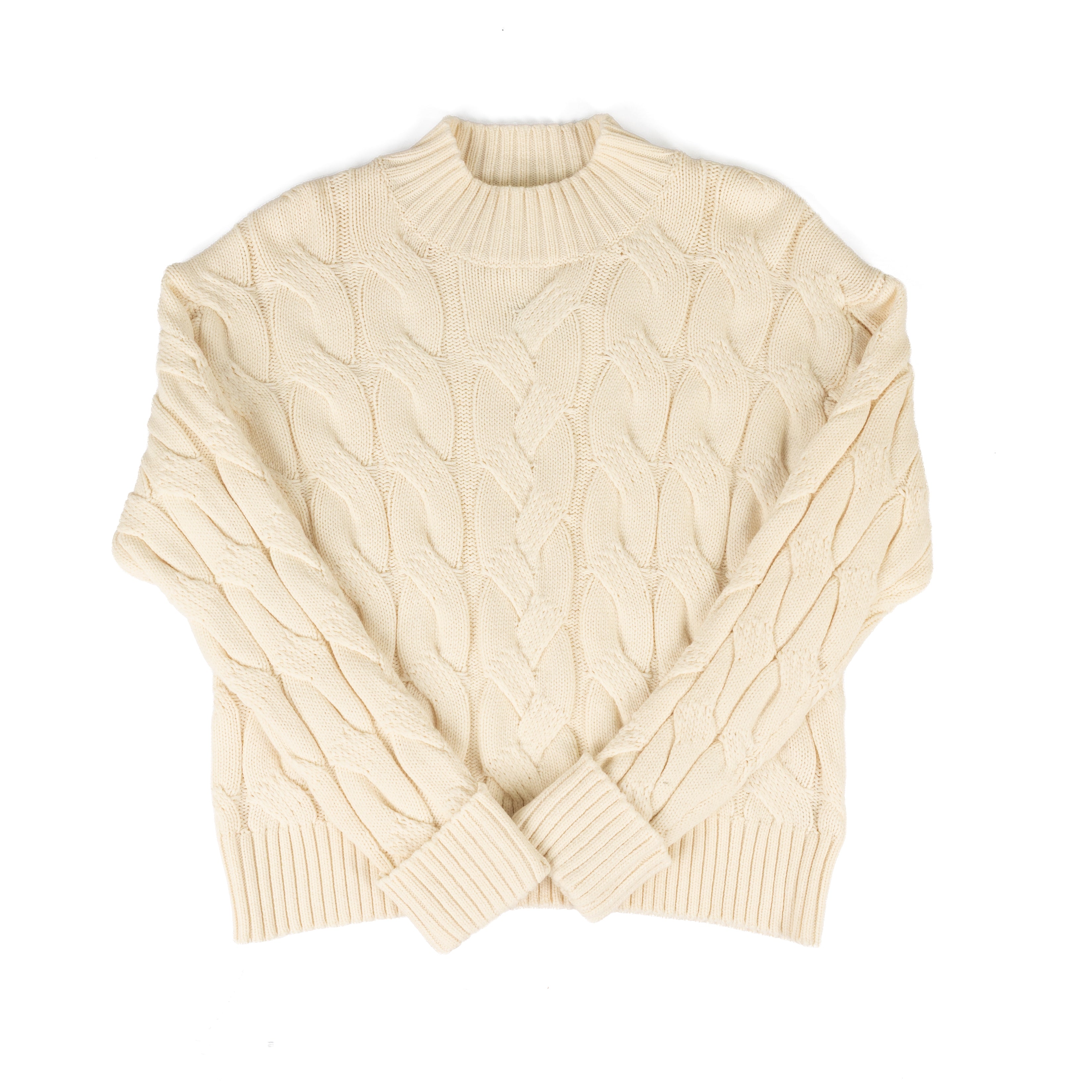 Dear John Women's Cream Yvette Long Sleeve Sweater