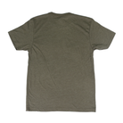 Women's Olive Green Graphic T-shirt 