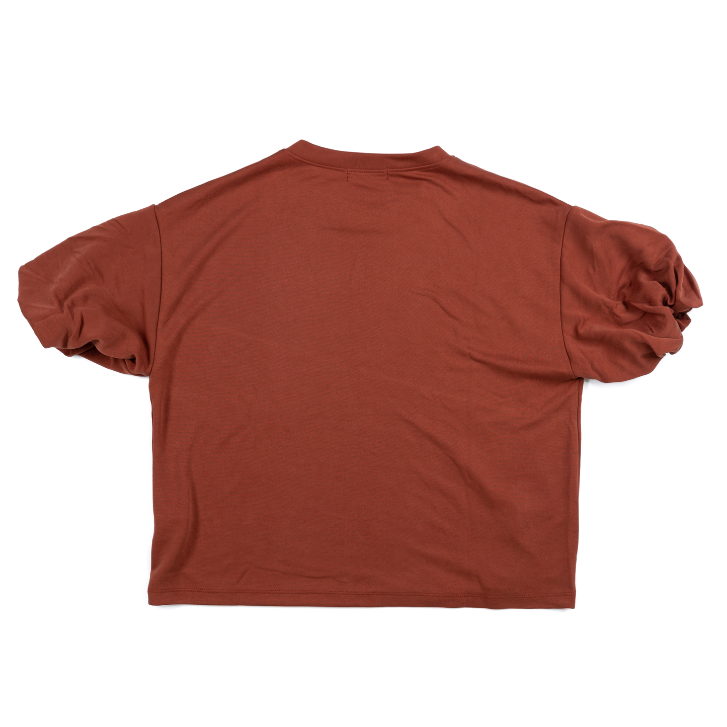 Women's Tres Bien Roundneck 1/2 Sleeve Puff Top T-41394