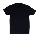 Women's Black T-shirt with Neon Pink Steer on the Front 