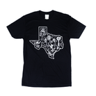 Women's Black Short Sleeve Iconic Texas Charm T-shirt 